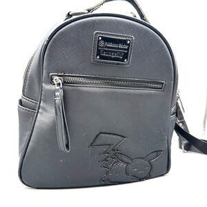 Loungefly Pokemon Pikachu Mini Backpack Black Flaw